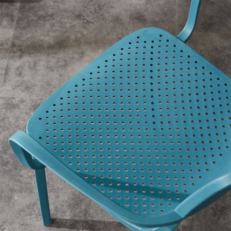 Scandinavian Plastic Dining Arm Chairs Stackable Solid Back Armchairs (Set of 4) Clearhalo ' kitchen&dining_furn' 'Dining Chairs' 'Dining Tables & Seating' 'dining_chair' 'furn' 'furn_dining_chair' 'Furniture' 'furniture_dining_chair' 'Kitchen & Dining Furniture' 'kitchen' 1200x1200_4abed8c5-9b4c-4e62-a8bb-e59af8b07863