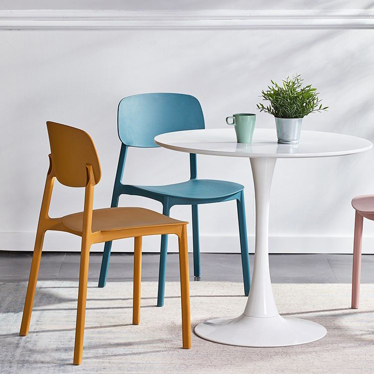 Scandinavian Plastic Patio Dining Side Chair Open Back Stacking Side Chair Clearhalo 'Dining Chairs' 'Dining Tables & Seating' 'dining_chair' 'furn' 'furn_dining_chair' 'Furniture' 'furniture_dining_chair' 'Kitchen & Dining Furniture' 1200x1200_4abf25d0-798c-4d79-a7ed-b4bed04f2188