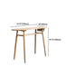 Solid Wood Top Bar Counter Contemporary Bar Counter with 4 Legs Clearhalo 'Bar Furniture' 'Bar Tables' 'bar_tables' 'Furniture' 'furniture_bar_tables' 'Kitchen & Dining Furniture' 1200x1200_4ac1d782-ba53-4ab1-91a6-7b66d8a304d0