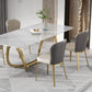 Contemporary Style Dining Chairs Armless Kitchen Chair with Metal Legs Clearhalo ' kitchen&dining_furn' 'Dining Chairs' 'Dining Tables & Seating' 'dining_chair' 'furn' 'furn_dining_chair' 'Furniture' 'furniture_dining_chair' 'Kitchen & Dining Furniture' 'kitchen' 1200x1200_4ac4e01c-f83b-4734-a660-438b9502b69a