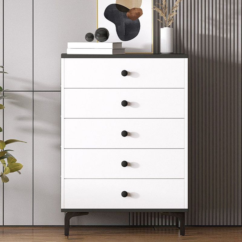 Contemporary 35.43'"Tall Wooden Chest, Rectangle Accent Cabinet with Drawers Clearhalo 'Cabinets & Chests' 'cabinets_chests' 'furn' 'furn_cabinets_chests' 'Furniture' 'Living Room Furniture' 1200x1200_4ac62e3b-7922-4438-a9b9-4edcd1f150fe