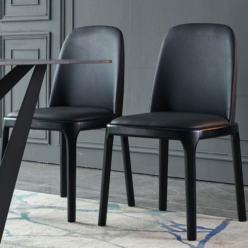 Modern Style Home Dining Side Chair Wood Parsons Armless Chair Clearhalo 'Dining Chairs' 'Dining Tables & Seating' 'dining_chair' 'furn' 'furn_dining_chair' 'Furniture' 'Kitchen & Dining Furniture' 1200x1200_4ac6f2a9-54fb-4910-925d-5025972a7ee1