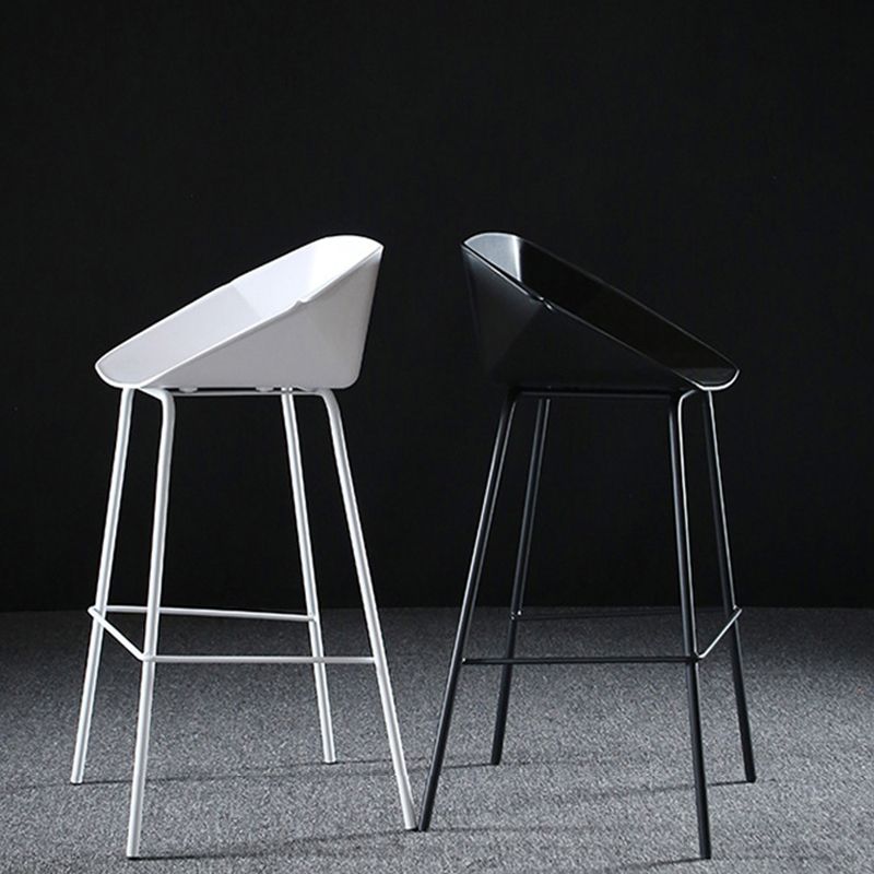 29-Inch Modern Counter Bar Stool Armless Plastic Indoor Bar Stool with Footrest Clearhalo 'Bar Furniture' 'Bar Stools' 'bar_stools' 'furn' 'furn_bar_stools' 'furniture_bar_stools' 'Kitchen & Dining Furniture' 'kitchen&dining_furn' 'kitchen' 'kitchen_furn' Furniture' 1200x1200_4ac75c38-bc65-4838-978c-286965e22c0a