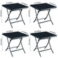 Modern Style Glass Kitchen Dining Table Black Table with Black Frame for Home Clearhalo ' dining_table' 'Dining Tables & Seating' 'Dining Tables' 'furn' 'furn_dining_table' 'Furniture' 'furniture_dining_table' 'Kitchen & Dining Furniture' 'kitchen&dining_furn' 'kitchen' 'kitchen_dining_table' 1200x1200_4acb75dc-0ca5-4200-a937-300289d15fbe