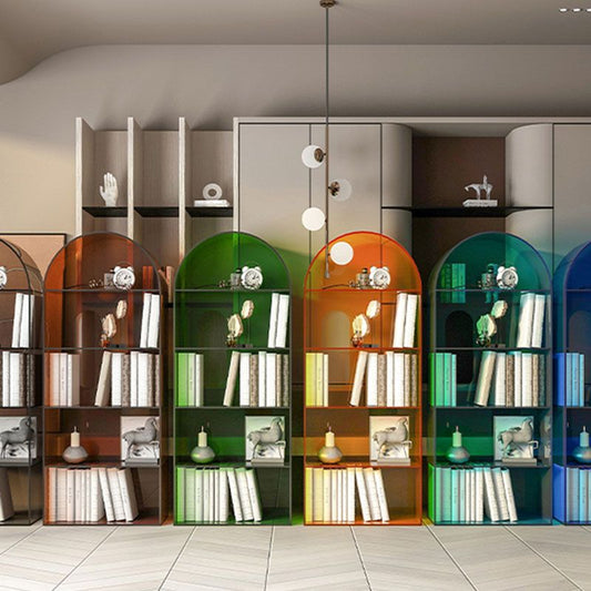 Eigentijdse open back boekenplank acryl plank boekenkast met planken