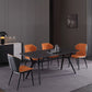 Contemporary Rectangle Dining Table Sintered Stone Dining Table with Black Trestle Base Clearhalo ' dining_table' 'Dining Tables & Seating' 'Dining Tables' 'furn' 'furn_dining_table' 'Furniture' 'furniture_dining_table' 'Kitchen & Dining Furniture' 'kitchen&dining_furn' 'kitchen' 'kitchen_dining_table' 1200x1200_4acf09a4-8cda-41ee-bec3-97045f008974