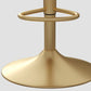 Glam Liftable Backrest Counter Stool Iron Kitchen Bar Stool with Velvet Cushion and Pedal Clearhalo 'Bar Furniture' 'Bar Stools' 'bar_stools' 'furn' 'furn_bar_stools' 'Furniture' 'furniture_bar_stools' 'Kitchen & Dining Furniture' 1200x1200_4acf1c3f-da0e-42bb-8aae-eb5b4672d234