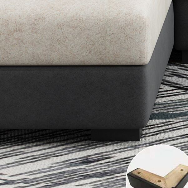 Modular Sewn Pillow Back Bench Seating Recessed Arm Assembled Settee Furniture Clearhalo 'furn' 'furn_sectionals' 'Furniture' 'furniture_sectionals' 'kitchen' 'kitchen_sectionals' 'Living Room Furniture' 'Sectionals' 1200x1200_4ad275d1-6a34-4aa6-8c92-d408d1428d4c