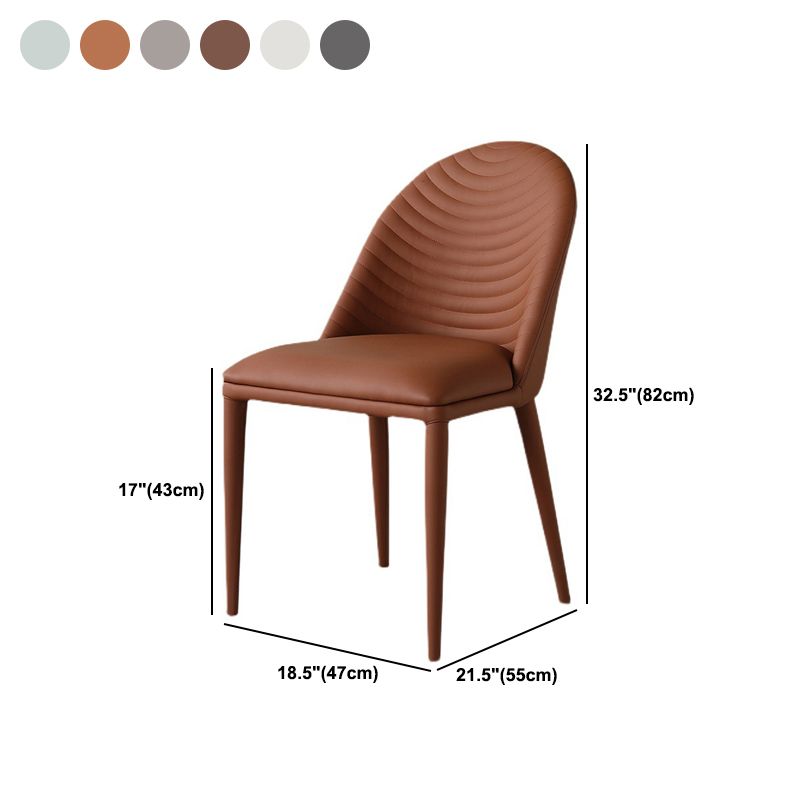 Parsons Dining Room Chair Upholstered Armless Dining Chairs for Home Clearhalo 'Dining Chairs' 'Dining Tables & Seating' 'dining_chair' 'furn' 'furn_dining_chair' 'Furniture' 'Kitchen & Dining Furniture' 1200x1200_4ad36c43-434d-4c26-a20c-f5f8945058fb