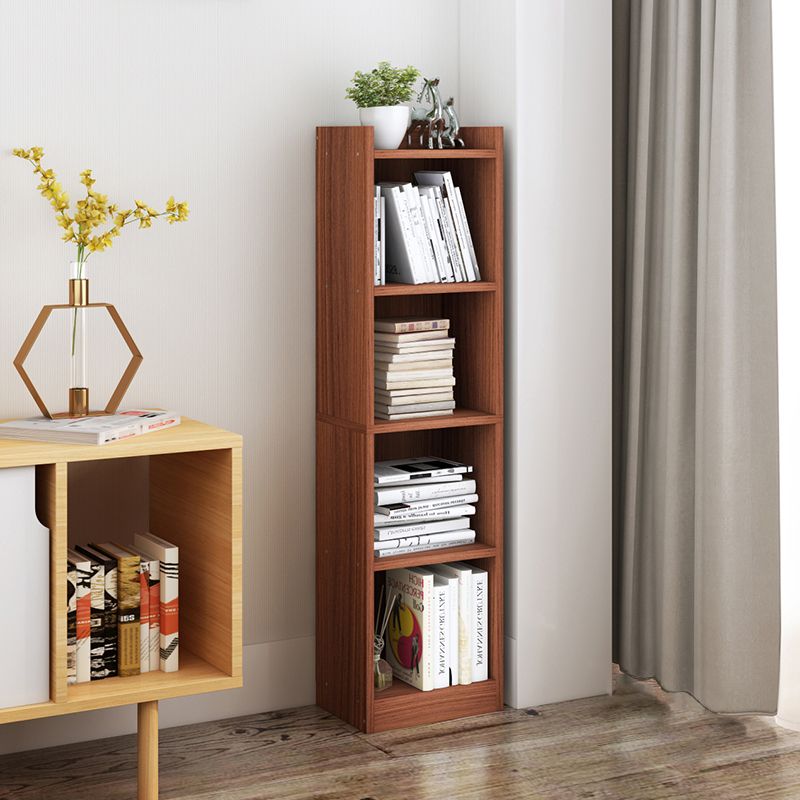 Closed Wooden Bookshelf Modern Home Living Room Corner Bookcase Clearhalo 'Bookcases' 'furn' 'furn_bookcases' 'Furniture' 'Office Furniture' 1200x1200_4ad4043a-5b3d-407c-bd5e-9fe972b46fc9