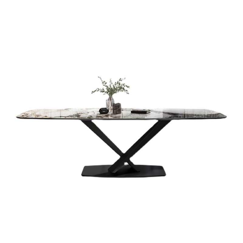 Contemporary 1/3/4/5 Pieces Dining Set Sintered Stone Dining Room Set Clearhalo 'Dining Room Sets' 'Dining Tables & Seating' 'dining_room_set' 'furn' 'furn_dining_room_set' 'Furniture' 'furniture_dining_room_set' 'Kitchen & Dining Furniture' 'kitchen&dining_furn' 'kitchen' 1200x1200_4ad41ac7-aecc-403a-8531-1ccd23b57f02