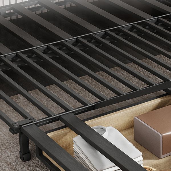 34.64 "Cama de sofá alto con lino plegable tapizado blanco contemporáneo