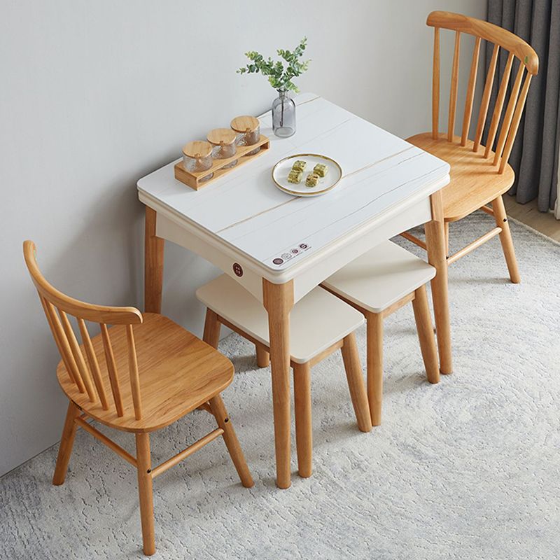 Modern Extendable Dining Table Sintered Stone Dining Table for Dining Room Clearhalo 'Dining Tables & Seating' 'Dining Tables' 'dining_table' 'furn' 'furn_dining_table' 'Furniture' 'Kitchen & Dining Furniture' 1200x1200_4adcc165-ea7a-4952-87d0-6c7c10e40fcd
