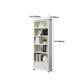 Scandinavian Wood Bookshelf Home Office Closed Back Bookcase Clearhalo 'Bookcases' 'furn' 'furn_bookcases' 'Furniture' 'Office Furniture' 1200x1200_4add132e-98de-4ac1-8c82-42792298c885