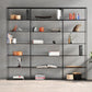 Industrial Style Bookshelf in Black Iron Shelf for Study Room Office with 5 Open Shelves Clearhalo 'Bookcases' 'furn' 'furn_bookcases' 'Furniture' 'furniture_bookcases' 'kitchen' 'kitchen_bookcases' 'Living Room Furniture' 'Office Furniture' 1200x1200_4add6e82-348e-4b25-981a-5f2dc56715f5