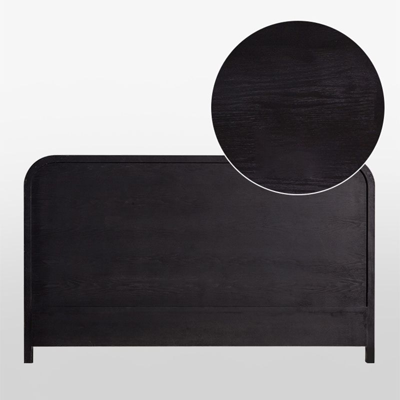 Framone di cenere tropicale cenere di cenere espresso espresso pannello testiera con materasso