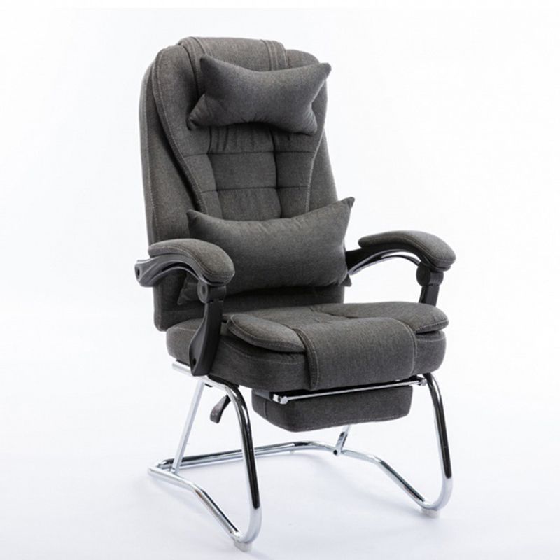 Moderne taakstoel met gevoerde wapenstoel met hoge rugleuning