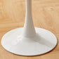 Moderne witte vervaardigde houten tafel Tulp-eettafel voor thuis