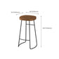 Solid Wood Dining Stool Modern Backless Bar Stool with Footrest Clearhalo 'Bar Furniture' 'Bar Stools' 'bar_stools' 'furn' 'furn_bar_stools' 'Furniture' 'Kitchen & Dining Furniture' 1200x1200_4ae18329-8980-4966-8da7-44c2289992f7
