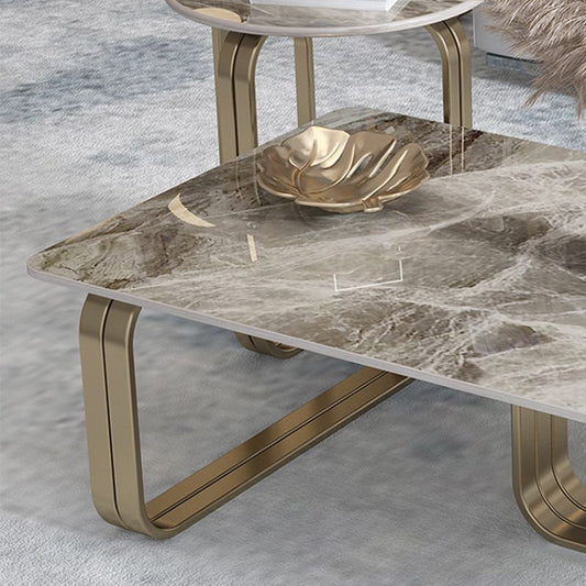 Tavolo da cocktail rettangolo glam singolo tavolo da cocktail top top