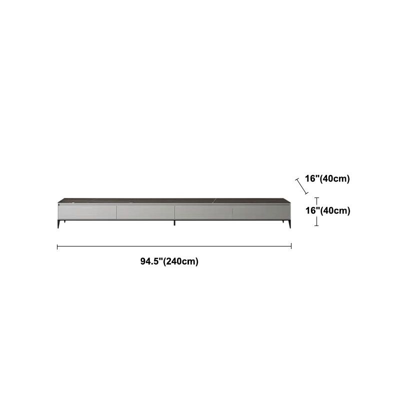 Stone Top Media Stand with Drawers Modern TV Media Console for Home Clearhalo 'furn' 'furn_tv_stands_entertainment_centers' 'Furniture' 'Living Room Furniture' 'TV Stands & Entertainment Centers' 'TV Stands & Media Storage Furniture' 'tv_stands_entertainment_centers' 1200x1200_4ae70a49-2389-4618-9597-c39562f4a94d