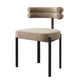 Contemporary Home Side Chair Upholstered Armless Dining Chairs