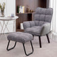 Linen Arms Included Chair 27.5"L x 20.8"W x 39.3" H Chair for Living Room Clearhalo 'Accent Chairs' 'accent_chairs' 'Chairs & Seating' 'furn' 'furn_accent_chairs' 'Furniture' 'Living Room Furniture' 1200x1200_4aead478-0b0b-4e9a-a8a1-2e2040131df7