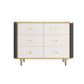 Contemporary Side Square Cabinet Chest with Soft Close Drawers