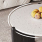 13"H eigentijdse salontafel 3 poten ronde koffiecocktailtafel