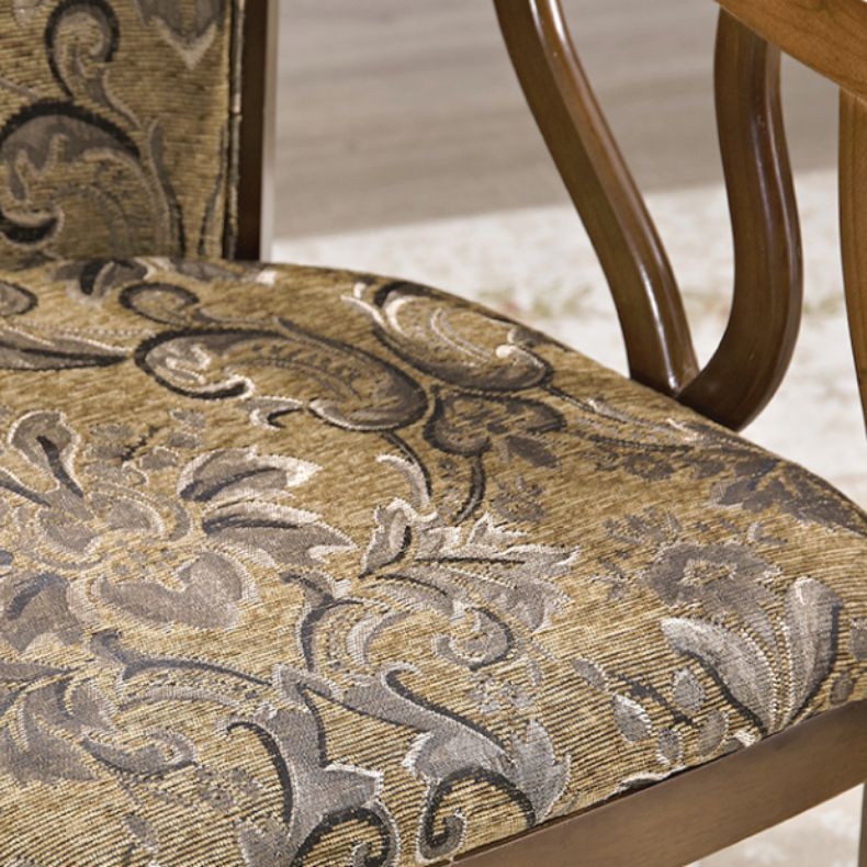 Sedia da pranzo in stile tradizionale sedia da pranzo in legno massiccio per cucina