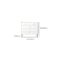 Glam Stone Storage Chest Home Horizontal Chest with Metal Legs Clearhalo 'Bedroom Furniture' 'Dressers & Chests' 'dressers_chests' 'furn' 'furn_dressers_chests' 'Furniture' 1200x1200_4af3dc67-2f7b-4111-9042-034c53fbf345
