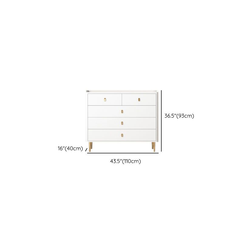 Glam Stone Storage Chest Home Horizontal Chest with Metal Legs Clearhalo 'Bedroom Furniture' 'Dressers & Chests' 'dressers_chests' 'furn' 'furn_dressers_chests' 'Furniture' 1200x1200_4af3dc67-2f7b-4111-9042-034c53fbf345
