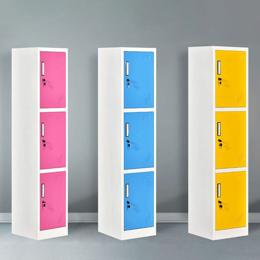 Metal Hinged Door Storage Cabinet Contemporary Cabinet for Bathroom