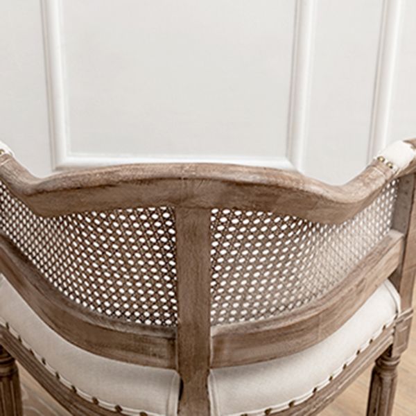 Country Style Wicker Dining Chairs Dining Room Arm Chair With Natural Legs Clearhalo ' kitchen&dining_furn' 'Dining Chairs' 'Dining Tables & Seating' 'dining_chair' 'furn' 'furn_dining_chair' 'Furniture' 'furniture_dining_chair' 'Kitchen & Dining Furniture' 'kitchen' 1200x1200_4afc5237-f1e3-4de9-8715-50cea1bcdeea