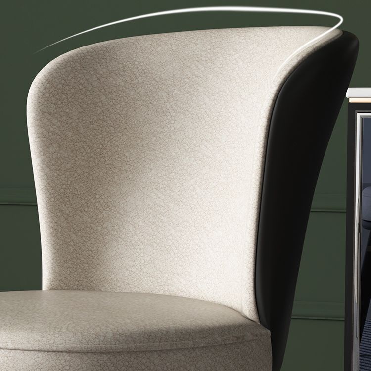 Contemporary Style Dining Room Chairs Kitchen Matte Finish Dining Arm Chairs with Metal Legs Clearhalo ' kitchen&dining_furn' 'Dining Chairs' 'Dining Tables & Seating' 'dining_chair' 'furn' 'furn_dining_chair' 'Furniture' 'furniture_dining_chair' 'Kitchen & Dining Furniture' 'kitchen' 1200x1200_4afd3cae-6310-43c6-9084-2748b497964a