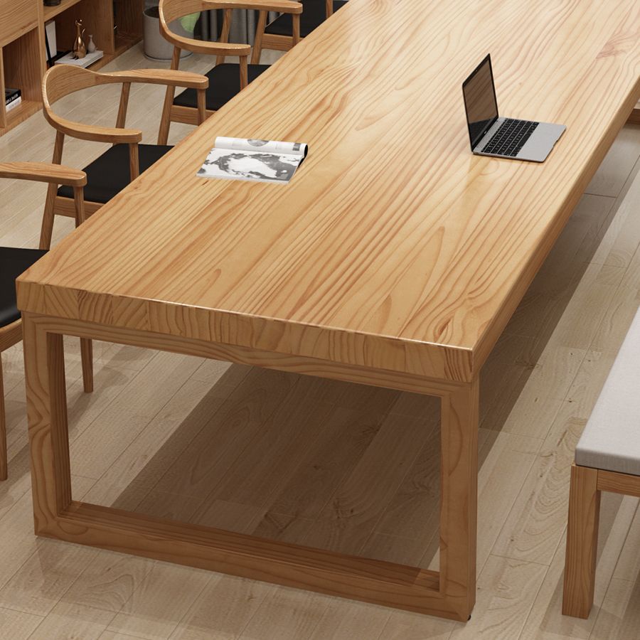 MODERNA RITCHIO RETTANGOLARE DI RITTAGLIO DEI LEGNO STRA SCANDO DI UFFICIO PER CASA