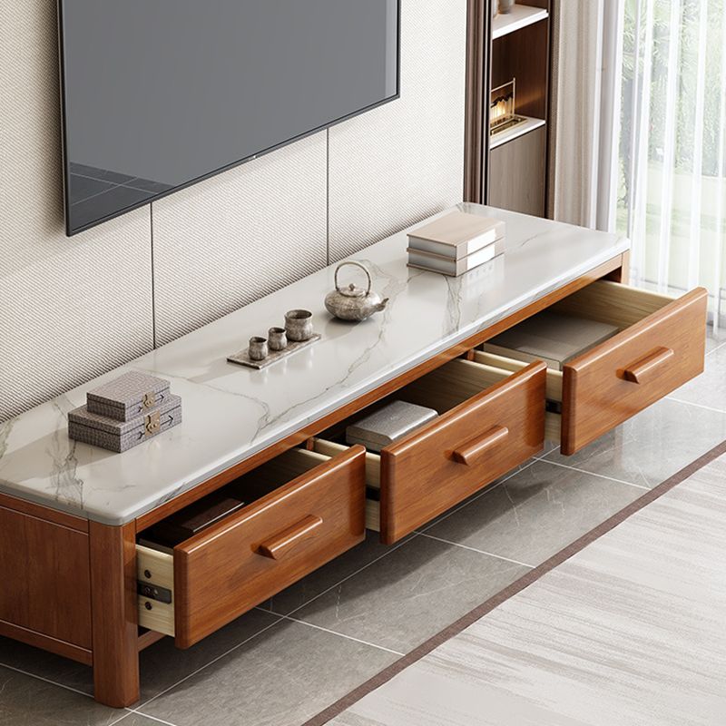 Scandinavian Media Console Stone TV Stand Console with Drawers Clearhalo 'furn' 'furn_tv_stands_entertainment_centers' 'Furniture' 'Living Room Furniture' 'TV Stands & Entertainment Centers' 'TV Stands & Media Storage Furniture' 'tv_stands_entertainment_centers' 1200x1200_4b00a04b-1f2f-4b5d-8e11-f4c42dc5697a