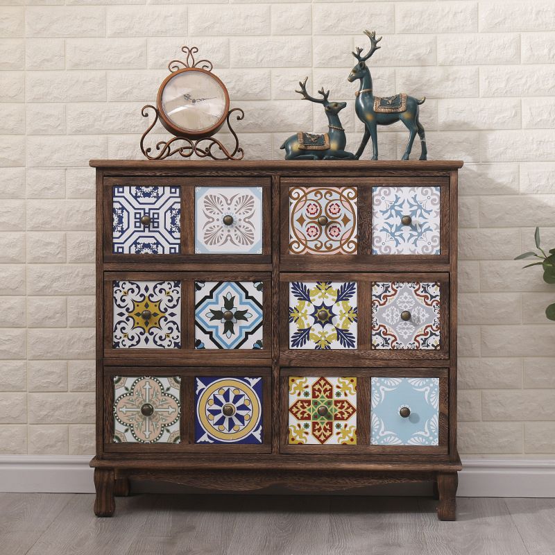 Nautical Bedroom Storage Chest Solid Wood Chest in Brown with Drawers Clearhalo 'Bedroom Furniture' 'Dressers & Chests' 'dressers_chests' 'furn' 'furn_dressers_chests' 'Furniture' 1200x1200_4b017dd7-edec-4253-8418-f323bf0259cf