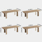 Simple Kitchen Standard Dining Table Solid Wood Khaki Dining Table with 4 Legs Base Clearhalo ' dining_table' 'Dining Tables & Seating' 'Dining Tables' 'furn' 'furn_dining_table' 'Furniture' 'furniture_dining_table' 'Kitchen & Dining Furniture' 'kitchen&dining_furn' 'kitchen' 'kitchen_dining_table' 1200x1200_4b032340-3023-4938-b883-ed1182af8a3a