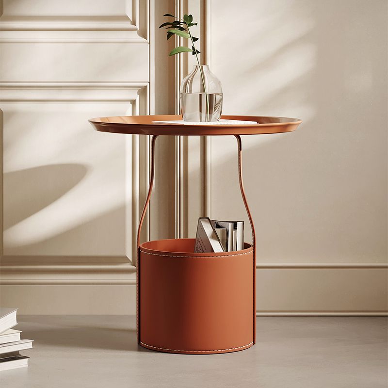 Mid-Century Modern Sofa Side Accent Table with Tray Top for Living Room Clearhalo 'Coffee & Accent Tables' 'End & Side Tables' 'end_side_tables' 'furn' 'furn_end_side_tables' 'Furniture' 'Living Room Furniture' 1200x1200_4b0408bf-3105-4a70-80f8-808d2cb8cd04