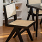 Contemporary Style Solid Rubberwood Chair Open Back Side Kitchen Dining Chair Clearhalo ' kitchen&dining_furn' 'Dining Chairs' 'Dining Tables & Seating' 'dining_chair' 'furn' 'furn_dining_chair' 'Furniture' 'furniture_dining_chair' 'Kitchen & Dining Furniture' 'kitchen' 1200x1200_4b05d7e0-efa3-4e0e-bebd-2ebb65d8c062