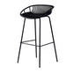 Contemporary Milk Tea Shop Footrest Matte Finish Metal Bar Stool Clearhalo 'Bar Furniture' 'Bar Stools' 'bar_stools' 'furn' 'furn_bar_stools' 'Furniture' 'furniture_bar_stools' 'Kitchen & Dining Furniture' 1200x1200_4b072ee8-678c-4d51-b3f0-d29710ab1daa