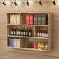 Modern Wall Mounted Bottle Wine Rack Manufactured Wood Wine Bottle Holder Clearhalo 'furn' 'furn_wine_racks' 'Furniture' 'Kitchen & Dining Furniture' 'Wine Racks' 'wine_racks' 1200x1200_4b0bfb8b-b759-4272-a37f-13e319693513