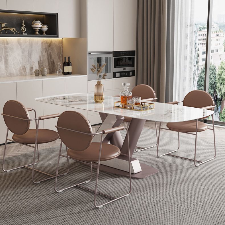 Set da pranzo del rettangolo del rettangolo del rettangolo nordico