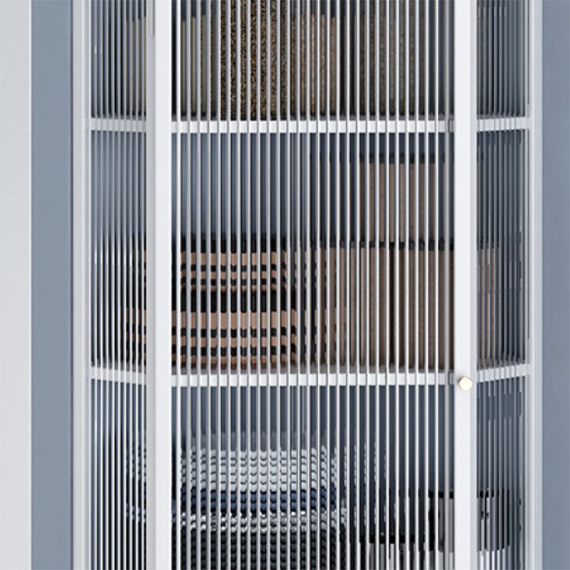 Mobile moderno mobile in metallo mobile a buffet montato a parete per sala da pranzo