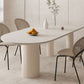 Free Form Table Modern Stone Top Dining Table with 3 Legs for Home Clearhalo 'Dining Tables & Seating' 'Dining Tables' 'dining_table' 'furn' 'furn_dining_table' 'Furniture' 'Kitchen & Dining Furniture' 1200x1200_4b0df05f-57ce-4db9-941a-2f1ca301552b