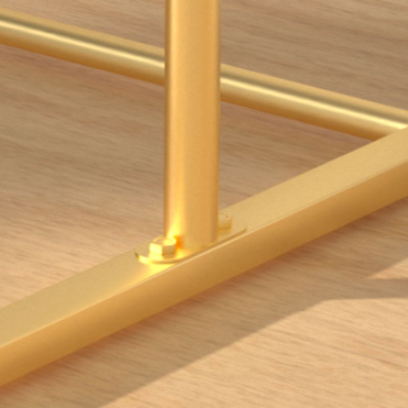 Rack de manteau de style moderne couleur de couleur de couleur materne métallique autonome