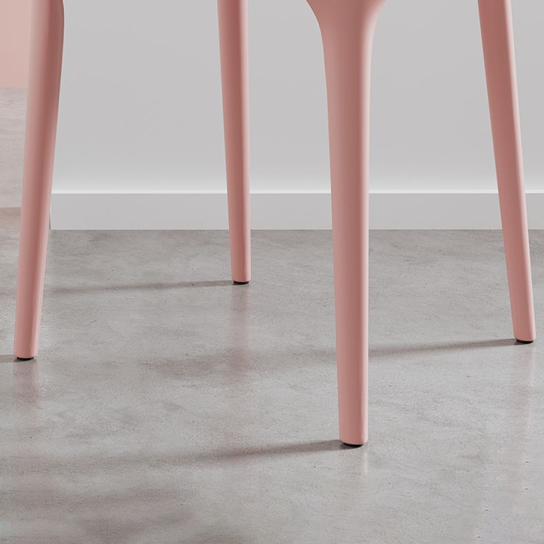 Plastic Contemporary Side Chair Open Back Dining Chairs for Dining Room Clearhalo ' kitchen&dining_furn' 'Dining Chairs' 'Dining Tables & Seating' 'dining_chair' 'Furniture' 'furniture_dining_chair' 'Kitchen & Dining Furniture' 'kitchen' 1200x1200_4b114ab7-8503-48b7-9075-0ce197b5e75a