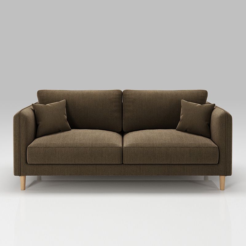 Scandinavian Loose Back Sofa 3-Seat Slipcovered Linen Square Arm Sofa Clearhalo 'furn' 'furn_sofas' 'Furniture' 'furniture_sofas' 'kitchen' 'kitchen_sofas' 'Living Room Furniture' 'Sofa' 'sofas' 1200x1200_4b11b0b6-6849-4daa-93d5-2abc0d0f3a5b
