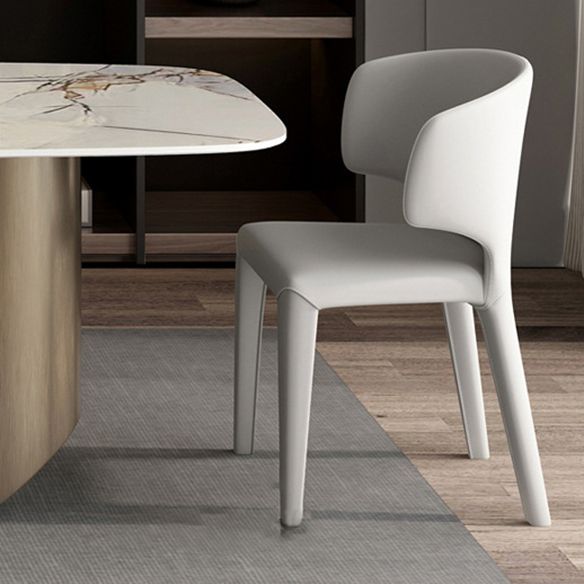 Minimalist Sintered Stone Rectangle Dining Set White Standard Dining Set for Kitchen Clearhalo 'Dining Room Sets' 'Dining Tables & Seating' 'dining_room_set' 'furn' 'furn_dining_room_set' 'Furniture' 'furniture_dining_room_set' 'Kitchen & Dining Furniture' 'kitchen&dining_furn' 'kitchen' 1200x1200_4b122d85-4002-48bd-bb5e-04723dc439f8